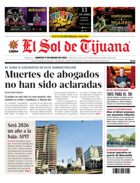 Cover of El Sol de Tijuana