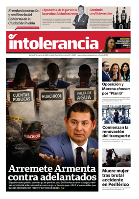 Cover of Intolerancia Diario