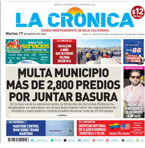 Cover of La Cronica