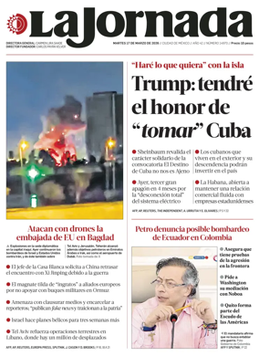 Cover of La Jornada