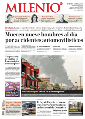 Cover of Milenio Edo de Mexico