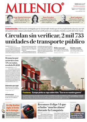 Cover of Milenio Hidalgo