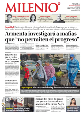 Cover of Milenio Puebla