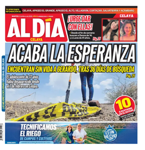 Cover of Periodico Al Dia (Celaya)
