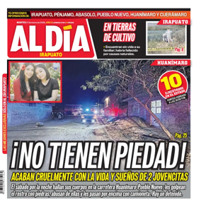 Cover of Periodico Al Dia (Irapuato)