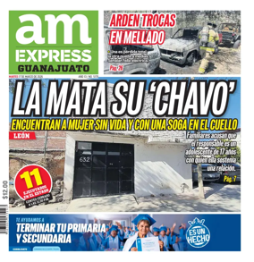 Cover of Periodico AM Express (Guanajuato)