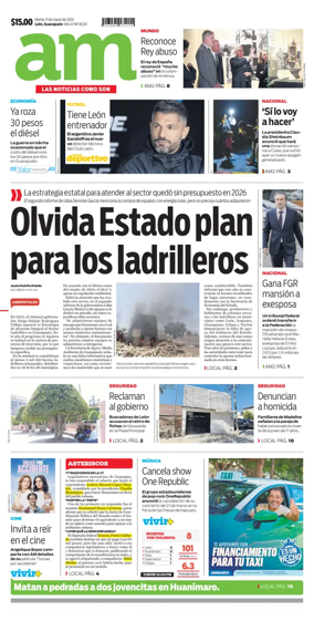Cover of Periodico AM (Leon)