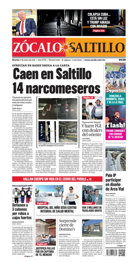 Cover of Zocalo Saltillo