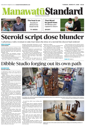 Cover of Manawatu Standard