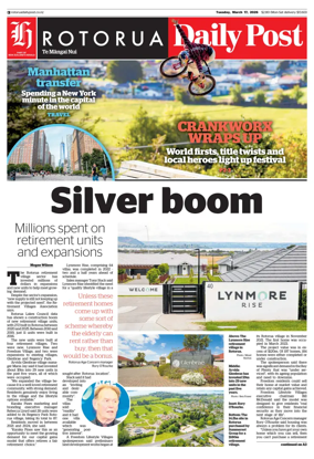 Cover of Rotorua Daily Post
