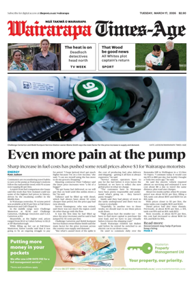 Cover of Wairarapa Times-Age (NZ)
