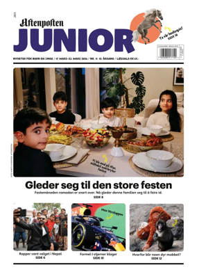 Cover of Aftenposten Junior
