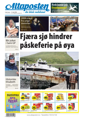 Cover of Altaposten