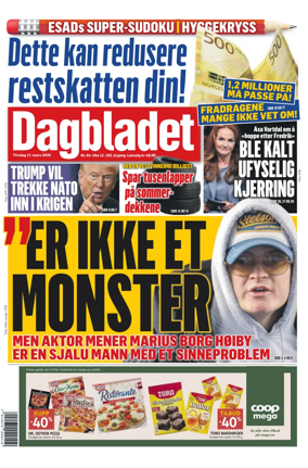 Cover of Dagbladet