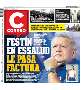 Cover of Diario Correo