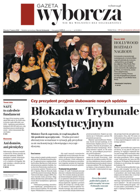Cover of Gazeta Wyborcza