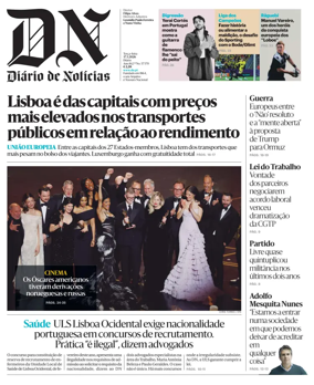 Cover of Diario de Noticias