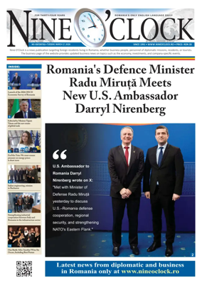 Cover of Nine o clock (Romania) Daily