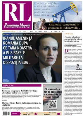 Cover of Romania Libera