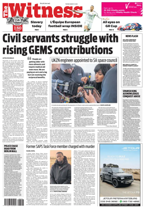 Cover of The Witness (South Africa)