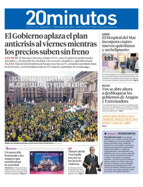Cover of 20 Minutos Barcelona