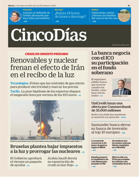 Cover of Cinco Dias