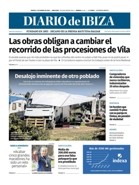 Cover of Diario de Ibiza