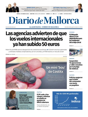 Cover of Diario de Mallorca