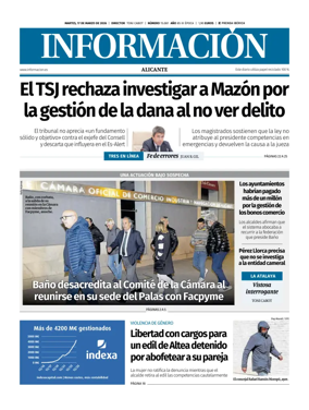 Cover of Diario Informacion