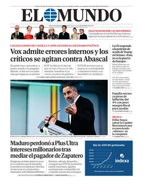 Cover of El Mundo Madrid