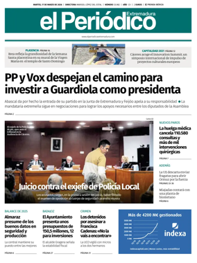 Cover of El Periodico Extremadura