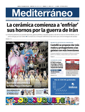 Cover of El Periodico Mediterraneo