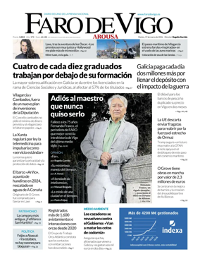 Cover of Faro de Vigo (Arousa)