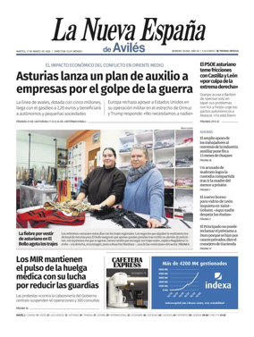 Cover of La Nueva Espana (Aviles)