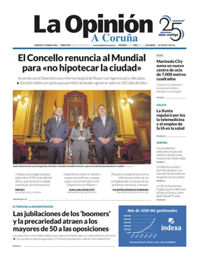 Cover of La Opinion de A Coruna