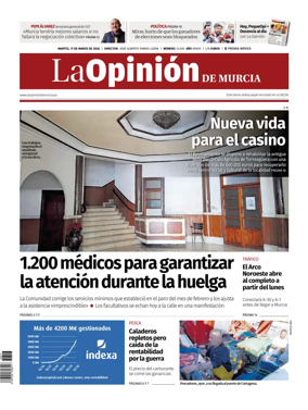 Cover of La Opinion de Murcia