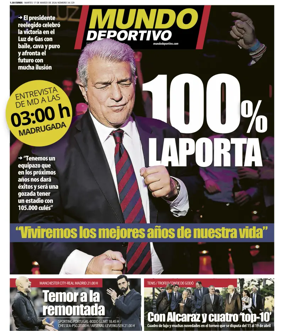 Cover of Mundo Deportivo (Barcelona)