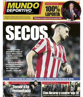 Cover of Mundo Deportivo (Bizkaia-Araba)