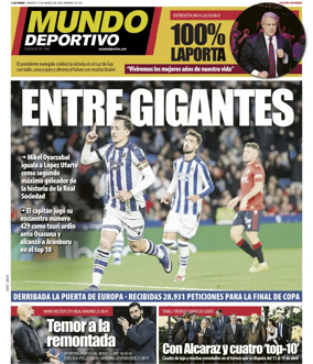 Cover of Mundo Deportivo (Gipuzkoa)