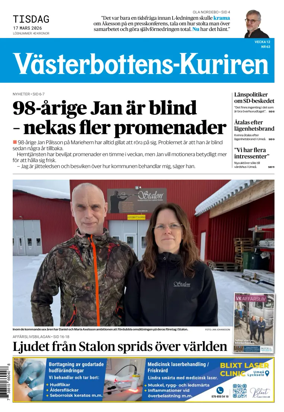 Cover of Vasterbottens-Kuriren