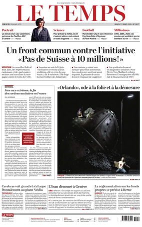 Cover of Le Temps