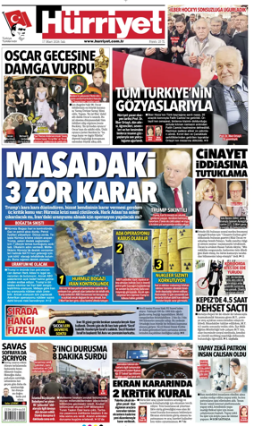 Cover of Hurriyet