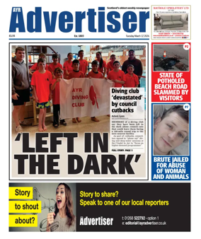 Cover of Ayr Advertiser