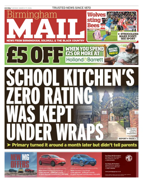 Cover of Birmingham Mail