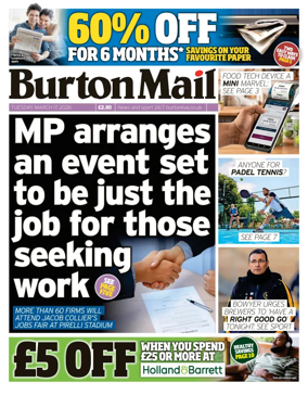 Cover of Burton Mail