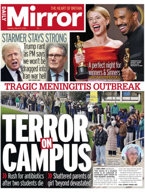 Cover of Daily Mirror