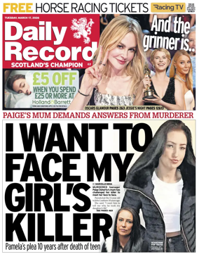 Cover of Daily Record
