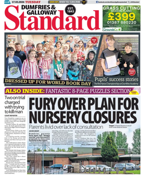 Cover of Dumfries & Galloway Standard
