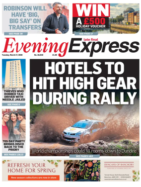 Cover of Evening Express