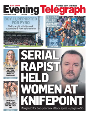 Cover of Evening Telegraph (First Edition)